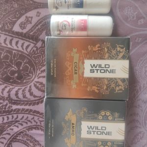 Wild Stone Ammo And Cigar,Tac Roll On Pack Of 2