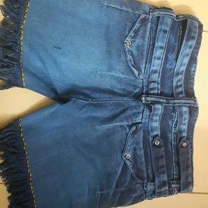 Girl Denim Shorts