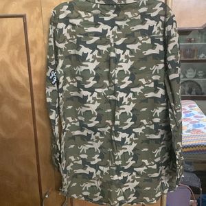 Camouflage Safari Tunic Shirt