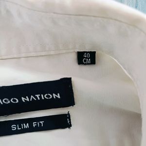 Branded White Shirt