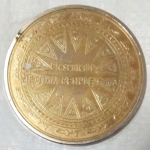 Collectible Vietnam People's Navy Big Medal 118gms