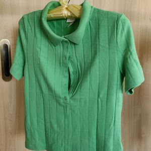 Combo of 2 H&M T-shirts With front Buttons