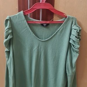 Pretty Light Green Top from MAX