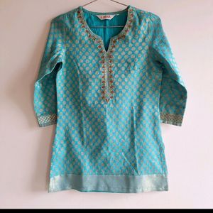 Biba Short Kurta Top