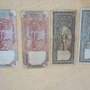 Rare 10 Rupeess Note