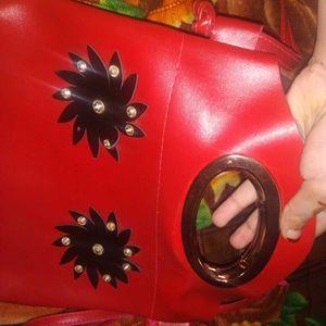 Red Colour Bag