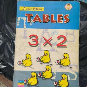 Table Learning Book For Kids