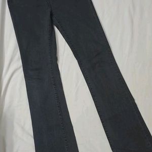 High Waist Bell Bottom  Black Jeans