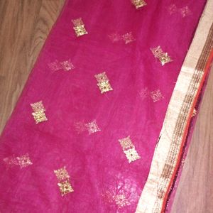 Lehanga with dupatta and blouse piece