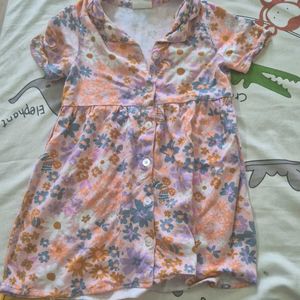 Summer Floral Girl Dress