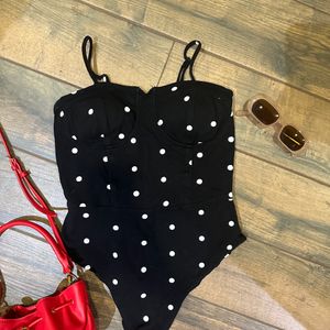 Polka Dot Body Suit