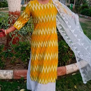 Yellow Kurti