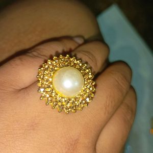 Combo Of Earings And Ring