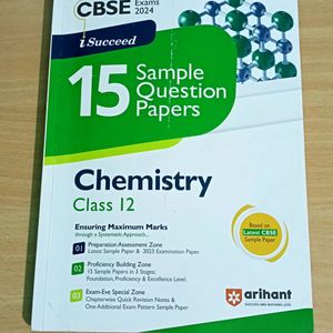 Sample Question Paper Of Chemistry For Class 12