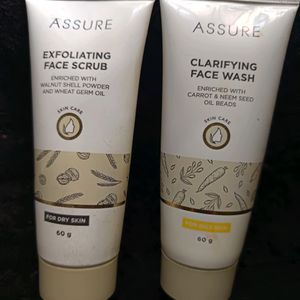 FACE WASH & FAC SCRUB