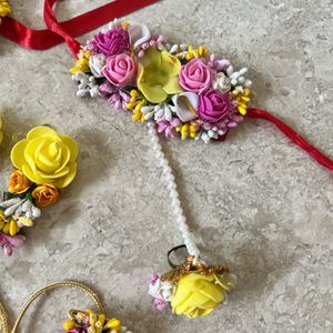 Multi Colour Floral Jewellery