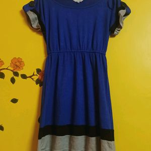 Mini Cotton Dress For Teens