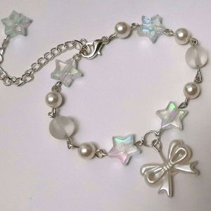 Pearl Bow Bracelet