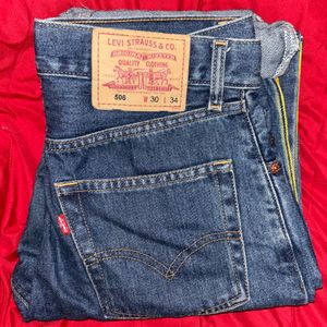 HAND PAINTED LEVI’S JEANS