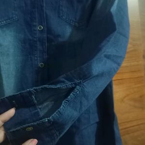 Combo Of Two Blue Denim Shirt