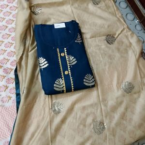 Pant- Kurt With Dupatta