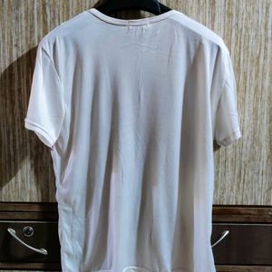 White Stretchable Tshirt