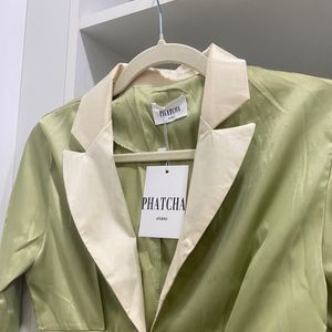 Phatcha Studio Crop Blouse