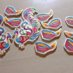 Handmade Thermocol Diwali Decor Item