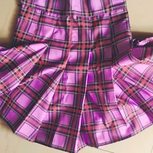 New Mini Tennis Checkered Skirt