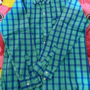 offer: blue park cotton shirt