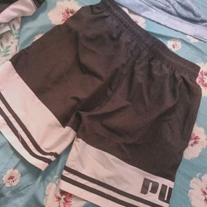 Black And White Shorts