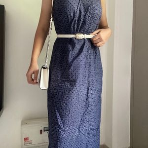 Branded Sleeveless Dress