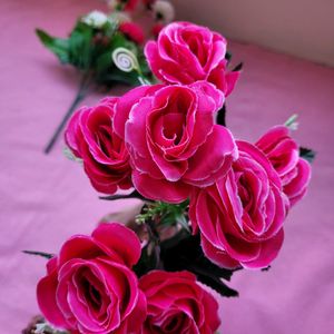 Pink Flower Bunches