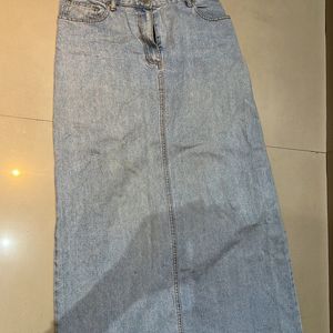 Printresty Denim Skirt