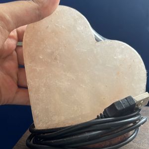 🩵LED (Himalayan Pink Salt) Heart Lamp🩵