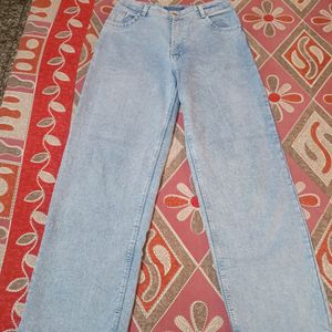 Blue Jeans Wide Leg