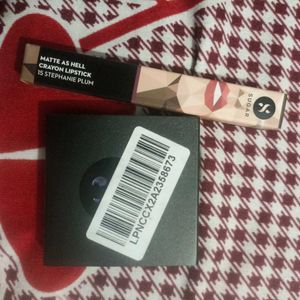 Combo Mini Blush And Crayon Lipstik