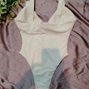 White Stylish Bodysuit