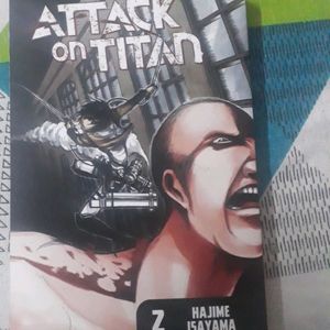 Combo Of Attack on titan Manga Vol 1 And 2