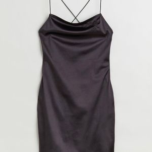 H&M Open-backed bodycon dress