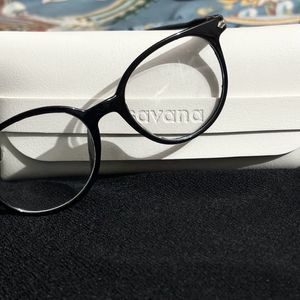 Black Plain Eyeglasses