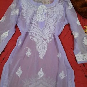 Lucknawi Chikankari Kurti