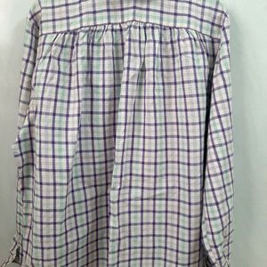 Smart Collared Check Shirt For Women 😎