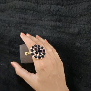 Black Flower Ring 💍🖤