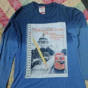 Full T-shirt Blue Colour