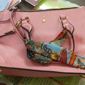 Pink Colour Handbag