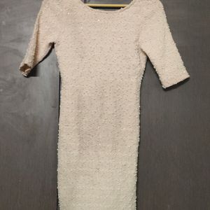 Nude Beige Bodycon Dress