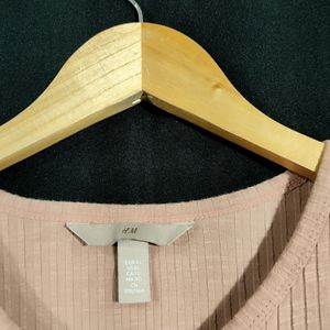 H&M Light Peach Top ( Women)