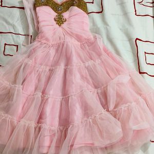 PINK FANCY FROCK FOR GIRLS KIDS