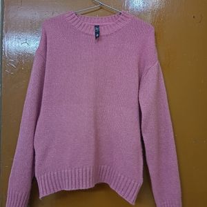 Hey Pink Warm Soft Sweater